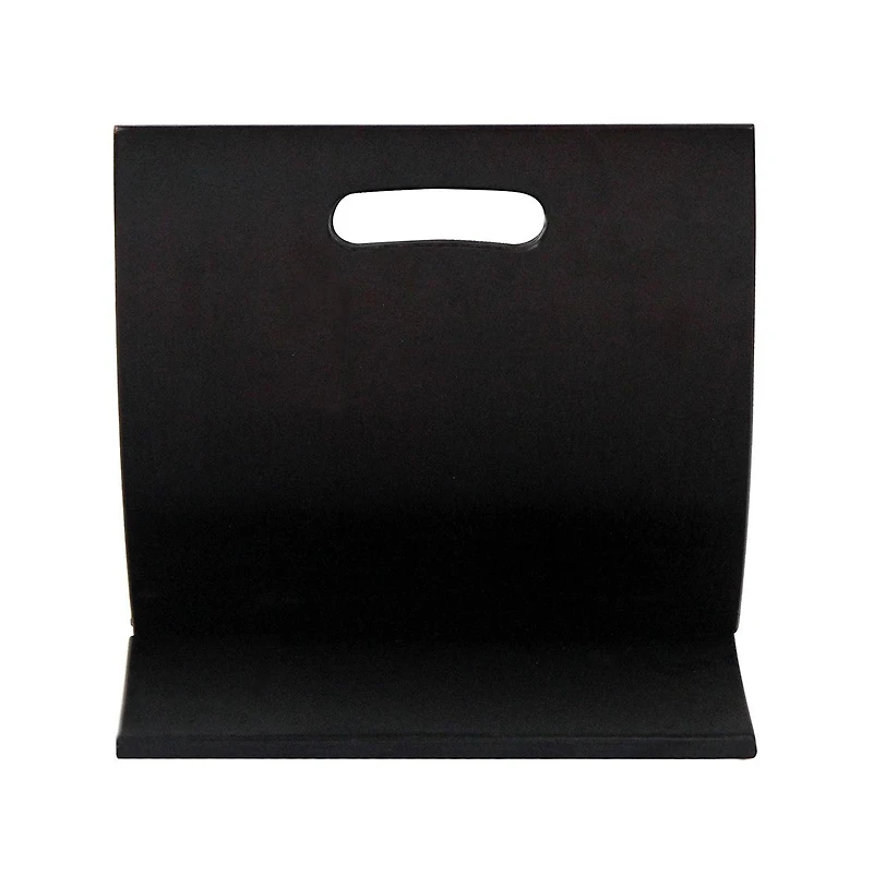 Oceanstar Contemporary X Style Wooden Magazine Rack