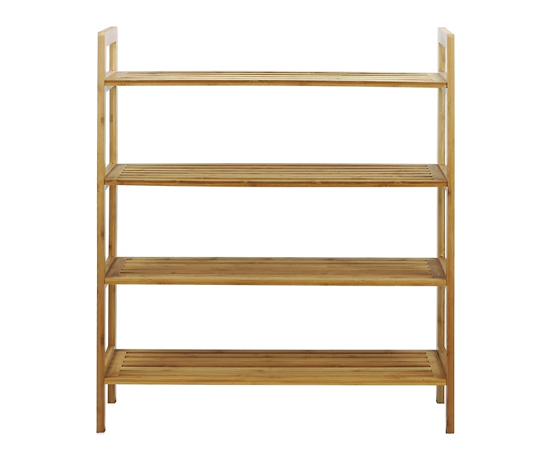 Oceanstar 4-Tier Bamboo Shoe Rack
