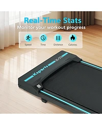 Ksports Under Desk Walking Pad Classic Treadmill with Wheels and Remote, 2.5 Hp