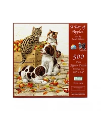 SunsOut Box of Apples 500 piece Jigsaw Puzzle for Adults