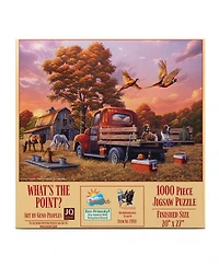 SunsOut What's the Point 1000 piece Jigsaw Puzzle for Adults