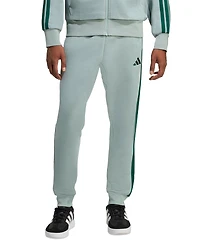 adidas Men's Essentials Regular-Fit 3-Stripes Fleece Joggers
