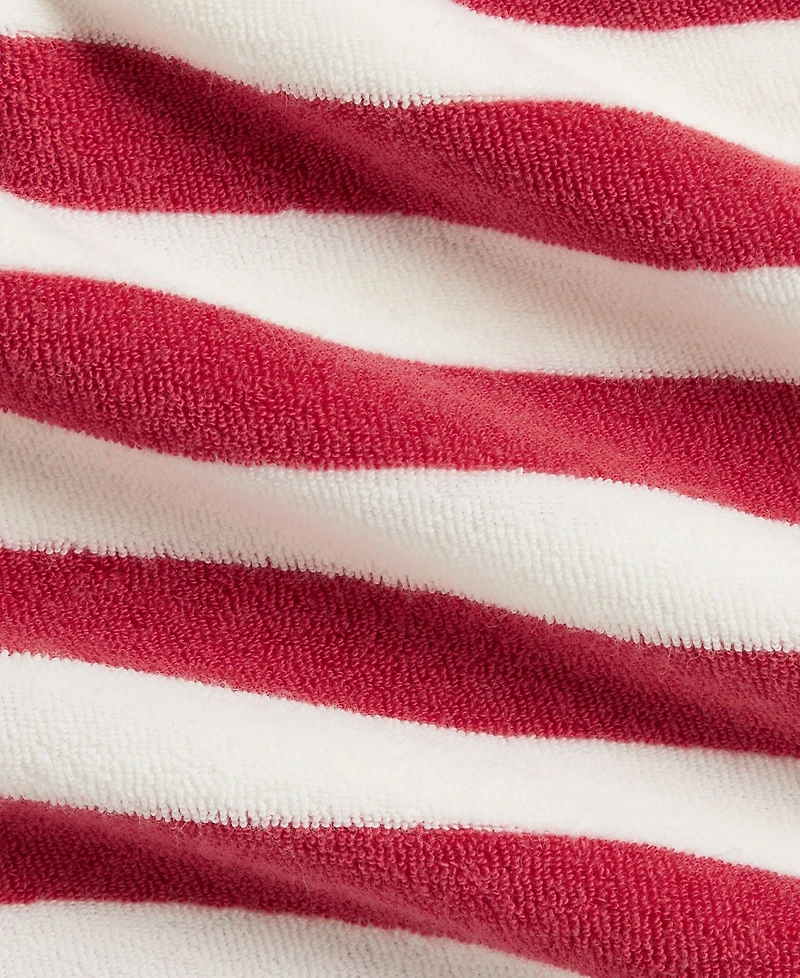 Polo Ralph Lauren Baby Girls' Striped Terry Dress, Hat and Bloomers, 3-Piece Set