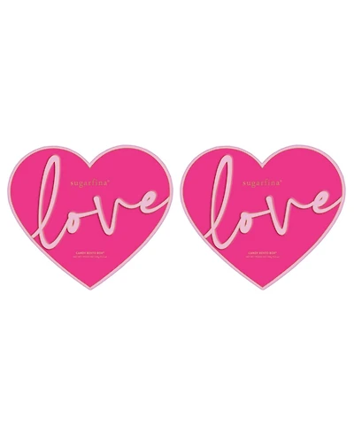 Sugarfina Valentine's Day Xoxo Heart Candy Bento Box Duo, 2 Pieces