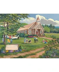 SunsOut Sunday Dinner on the Grounds 1000 piece Jigsaw Puzzle for Adults