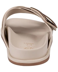 Gc Shoes Women's Buckle Detail Slip-On Sandals