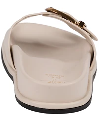 Gc Shoes Women's Buckle Detail Slip-On Sandals