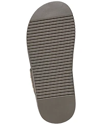 Gc Shoes Women's Buckle Detail Slip-On Flat Sandals
