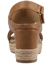 Journee Collection Women's Rayleigh Espadrille Wedge Sandals