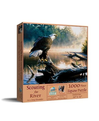 SunsOut Scouting the River 1000 piece Jigsaw Puzzle for Adults