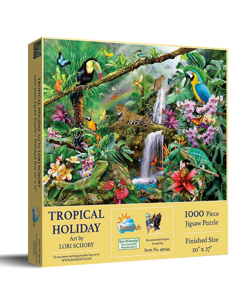 SunsOut Tropical Holiday 1000 piece Jigsaw Puzzle for Adults