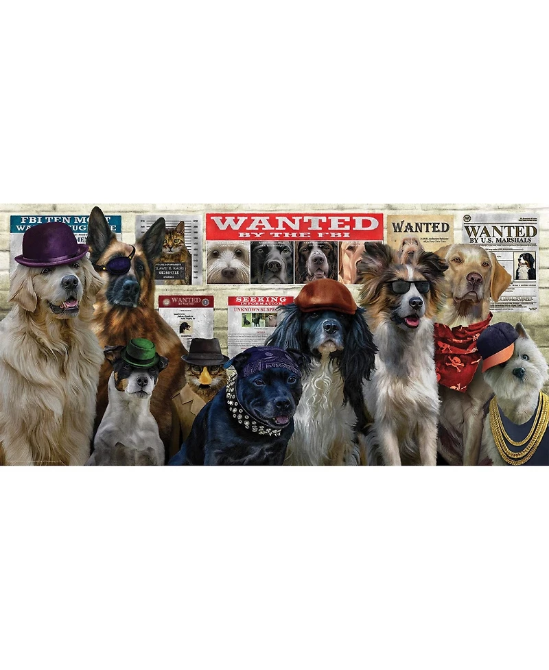 SunsOut The Usual Suspects 1000 piece Jigsaw Puzzle for Adults