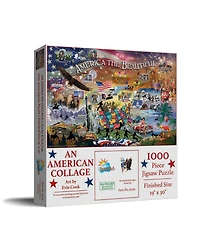 SunsOut An American Collage 1000 piece Jigsaw Puzzle