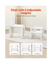 Slickblue Weaning Table and Chair Set Montessori Kids Activity Table and Chair