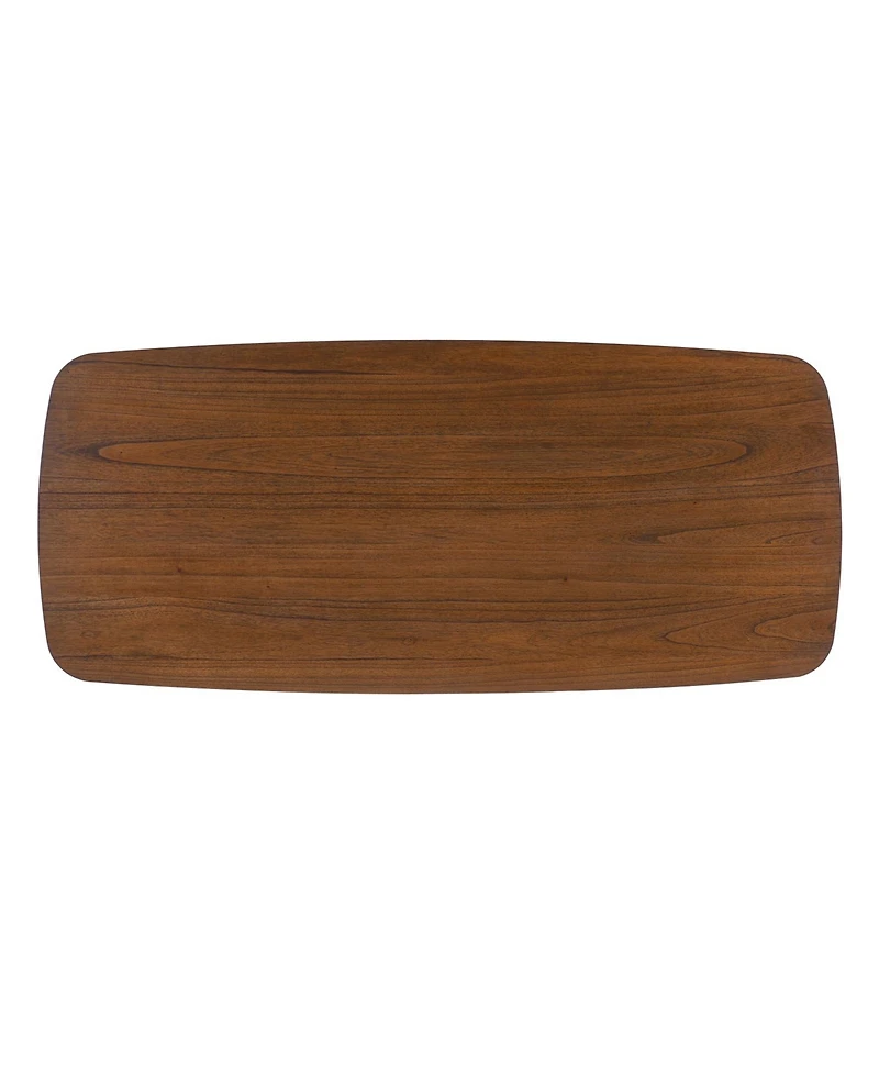 Streamdale Furniture Walnut Desk with Drawer - Modern Home/Office Furniture