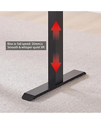 Streamdale Furniture Electric Standing Desk 24x48