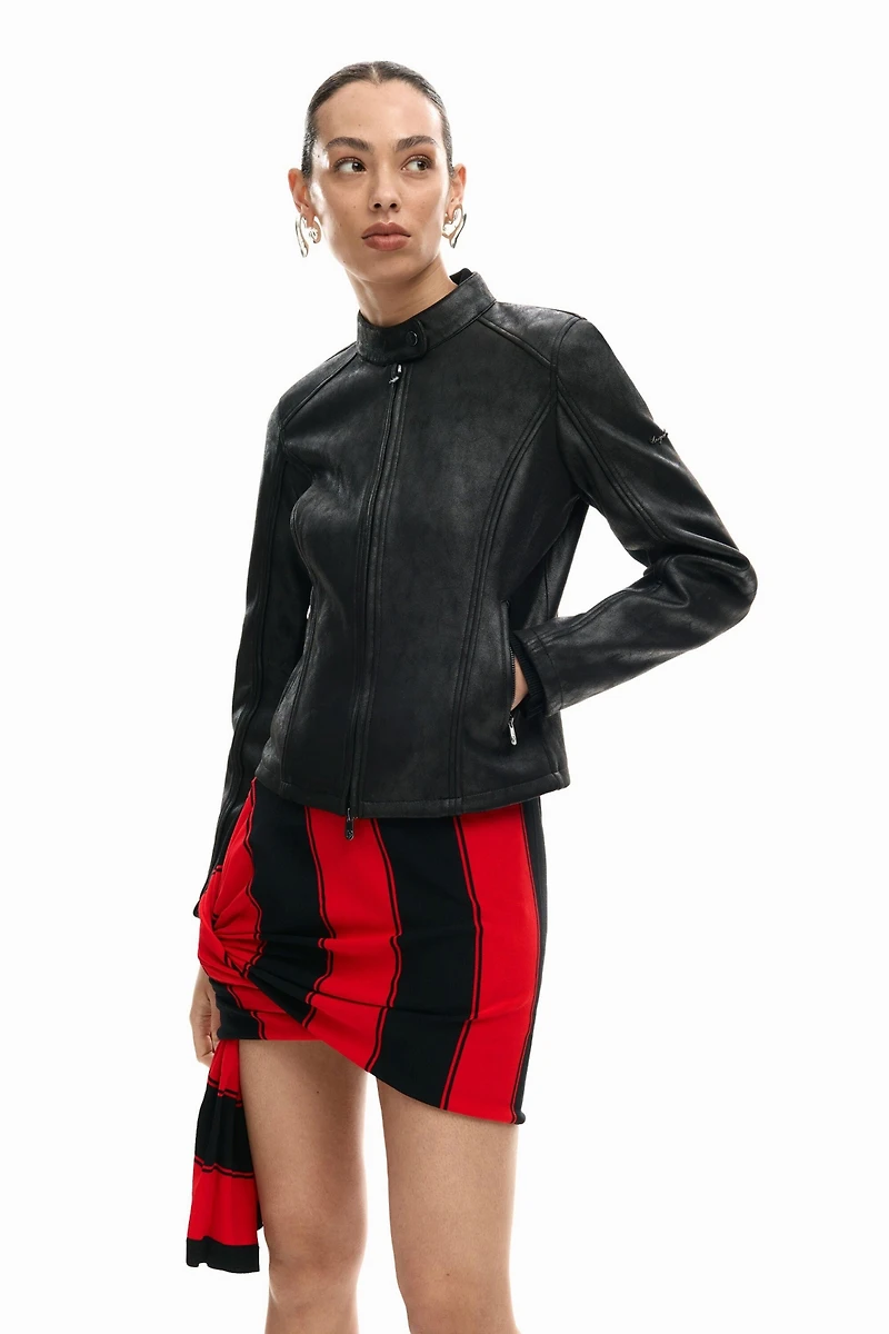 Desigual Women's Mandarin collar jacket