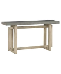 Streamdale Furniture Contemporary Console Table with Wood Top, Extra Long Entryway Table for Entryway, Hallway, Living Room, Foyer, Corridor