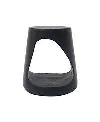 Streamdale Furniture Hollow Side Table, Wood-like texture