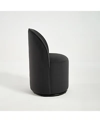 Streamdale Furniture Upholstered Swivel Barrel Dining/Accent Chair