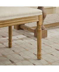 Streamdale Furniture Louis Dining Chairs, Rattan Back, Beige