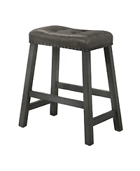 Streamdale Furniture Rustic Backless Counter Stool Set of 2