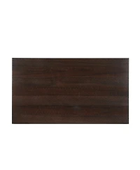 Streamdale Furniture Streamdale Espresso Rectangular Coffee Table with Drawer & Wood Legs