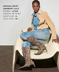 Naturalizer Deesha Wide Calf Knee High Dress Boots