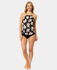Island Escape Womens Cali Tankini Top Macys Exclusive Bottoms