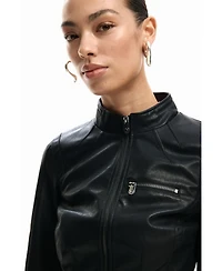 Desigual Women's Mandarin collar jacket