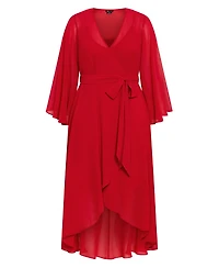 City Chic Plus Fleetwood Maxi Dress