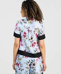 I.n.c. International Concepts Petite Colorblocked Shirt, Macy's Exclusive