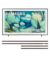 Samsung QN65LS03FAFXZA 65" The Frame Qled 4K Art Mode Smart Tv with a Vg-SCFF65BWBZA Customizable Bezel