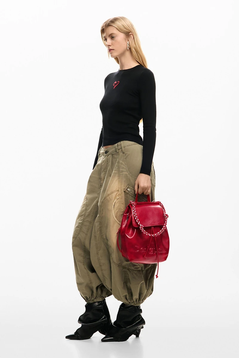 Desigual Women's Small backpack logo