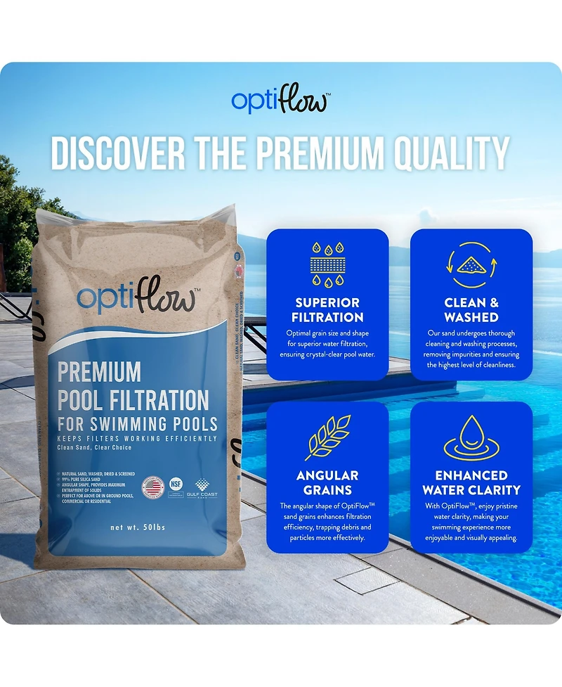 Intex Ultra Xtr 32' x 16' x 52" Above Ground Pool & OptiFlow Premium Filter Sand