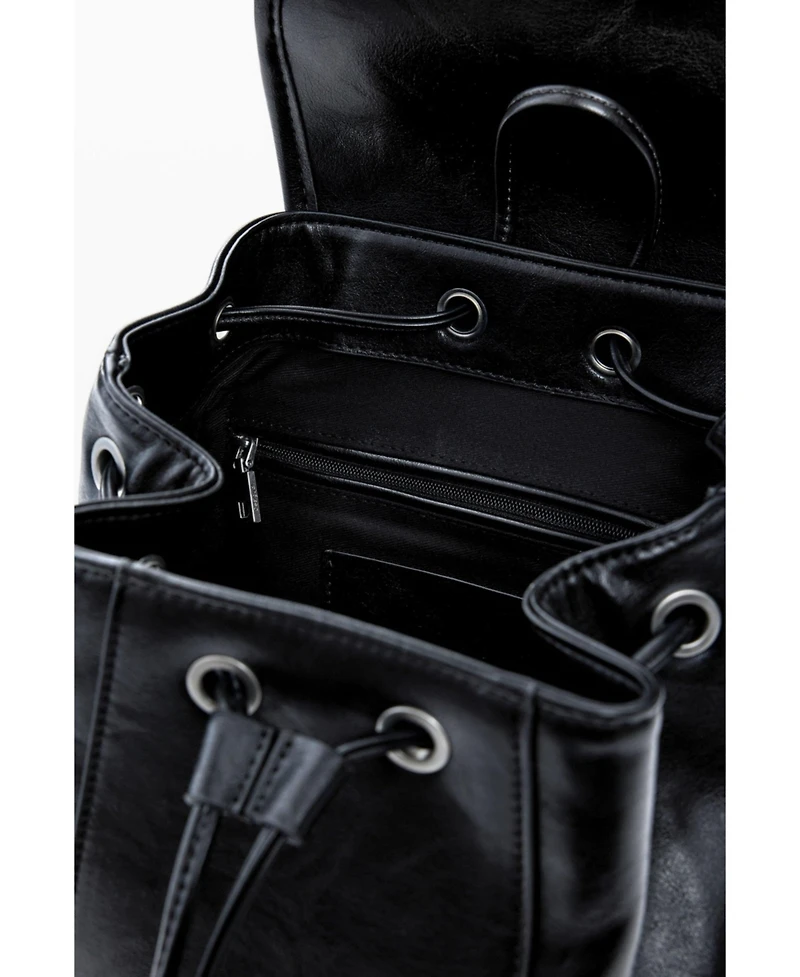 Desigual Women's Backpack buckles hearts