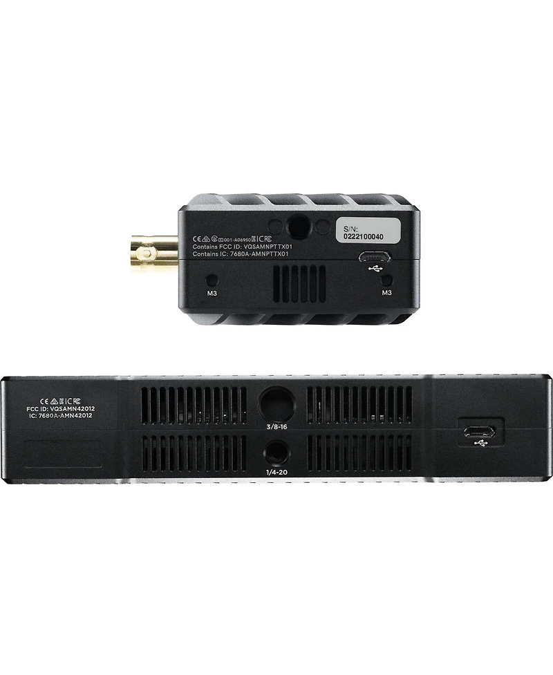 Teradek Bolt 4K Lt 3G-sdi Transmitter and 12G-sdi Receiver Deluxe Kit, 1500' Range, Gold Mount