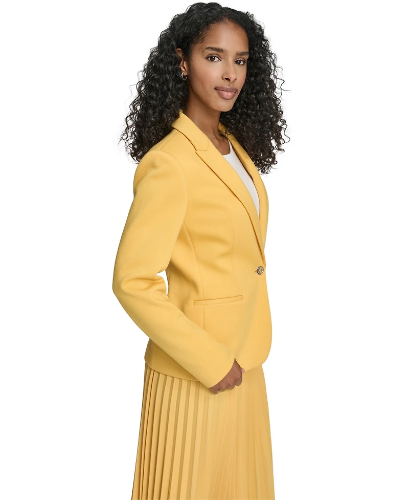 Tommy Hilfiger Women's One-Button Blazer