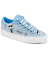 Karl Lagerfeld Paris Women's Cate Pins Lace-Up Sneakers