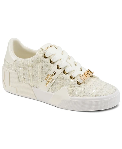 Karl Lagerfeld Paris Women's Mablyn Lace-Up Sneakers