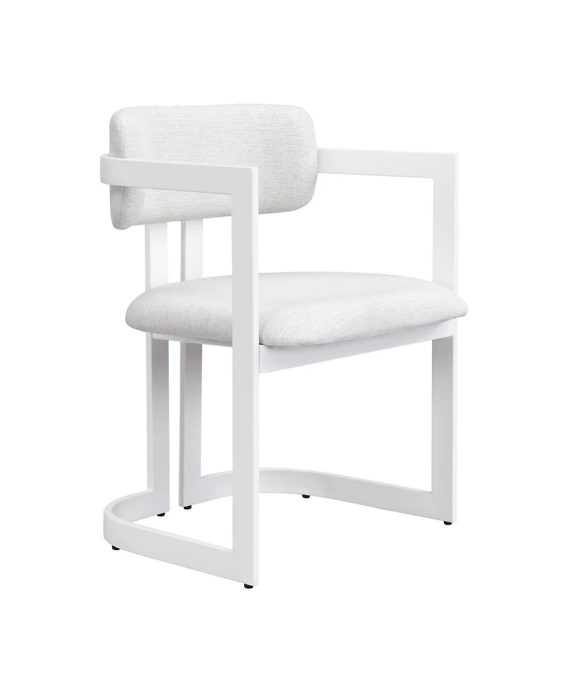 Streamdale Furniture + 2 Pc. Set + Fabric & Metal + Upholstered + Dining Chairs