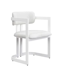 Streamdale Furniture + 2 Pc. Set + Fabric & Metal + Upholstered + Dining Chairs