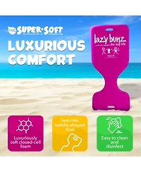 Trc Recreation Lazy Bunz Foam Water Saddle Swimming Pool Float