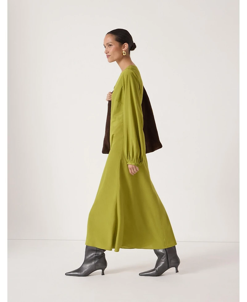 Hush Women's Grace V-Neck Long Sleeve Dress