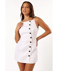 Petal and Pup Women's Allegra Linen Mini Dress