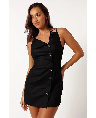 Petal and Pup Women's Allegra Linen Mini Dress