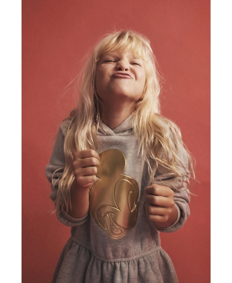 Desigual Girls's Mickey Mouse sweatshirt dress