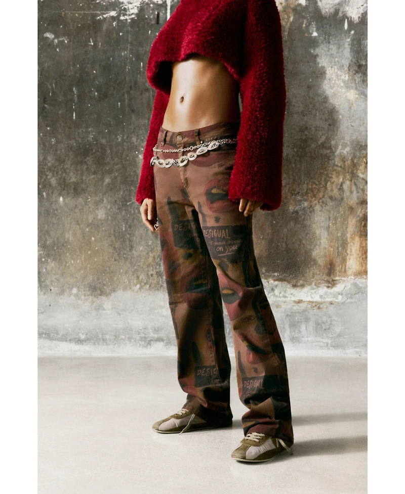 Desigual Women's Printed Jeans