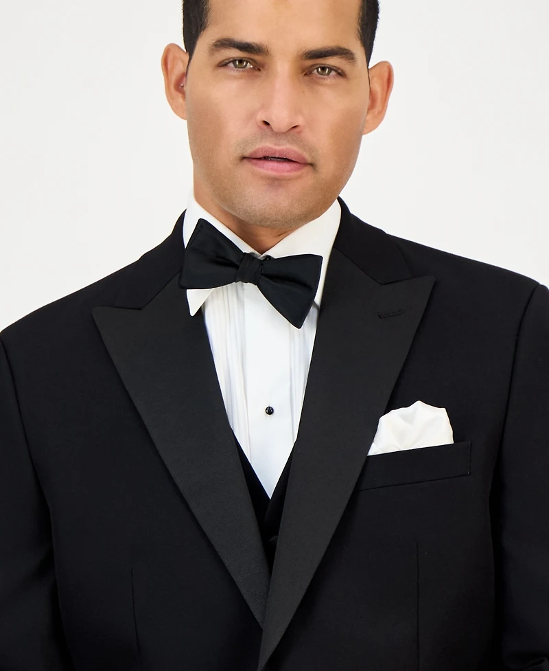 Alfani Men's Classic-Fit Stretch Black Tuxedo Jacket, Created for Macy's