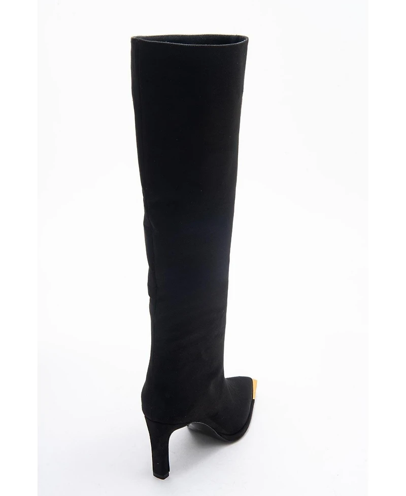 Prologue Shoes Women's Lexa Pointed Toe Knee High Boot